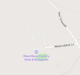 map for Maes Manor Hotel