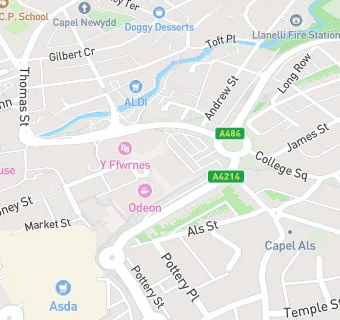 map for Nando's