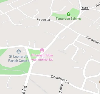 map for Chesham Bois Store