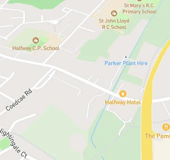 map for HALFWAY HOTEL