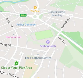 map for Stebonheath Sports Bar