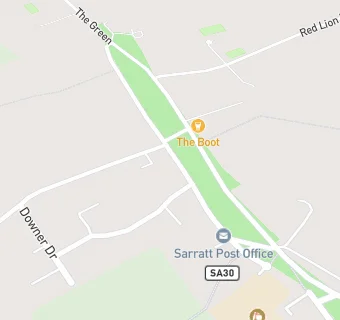 map for Sarratt Post Office Stores