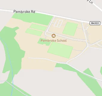 map for Pembroke School