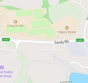 map for Sandy Road Service Station