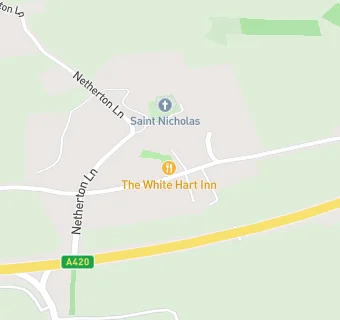 map for The White Hart