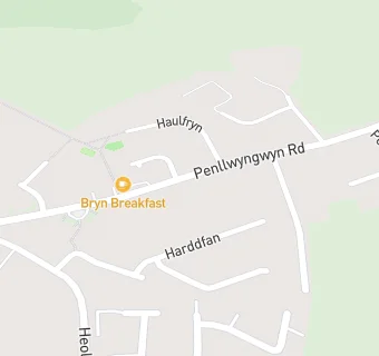 map for Bryn Breakfasts