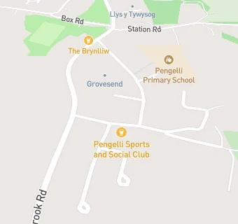 map for Pengelli Sports and Social Club