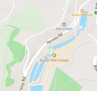 map for Ruskin Mill College