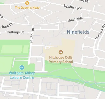 map for Hillhouse CofE Primary School