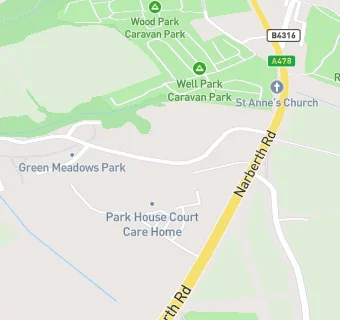 map for Park House Nursing Home