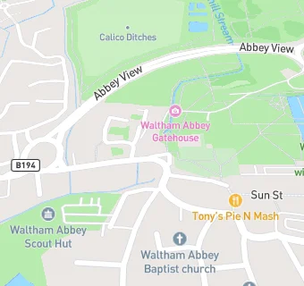 map for Abbey Local Stores Limited