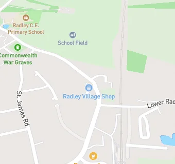 map for Radley Village Shop