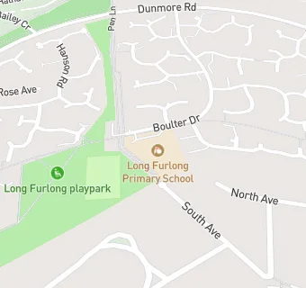 map for Long Furlong Primary School