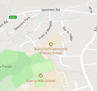 map for Burry Port Infants