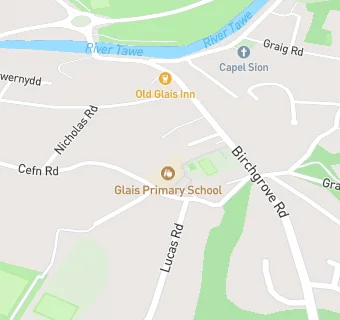 map for Glais Primary School