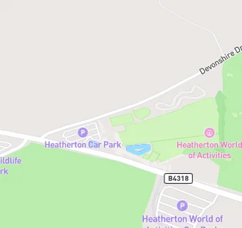 map for Manor House Wildlife Park