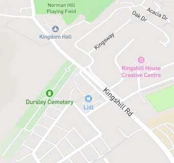 map for Kingshill Takeaway