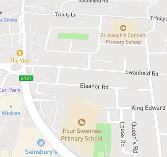 map for St Joseph's Parish Centre