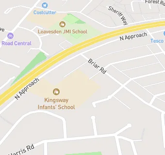 map for HCL @ Kingsway Junior School