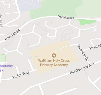 map for Waltham Holy Cross Primary Academy