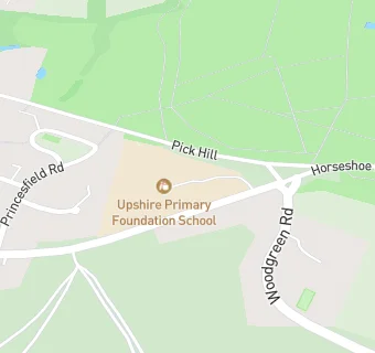 map for Upshire Primary Foundation School