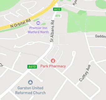 map for Park Pharmacy