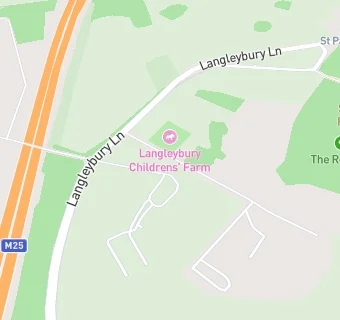 map for Langleybury School