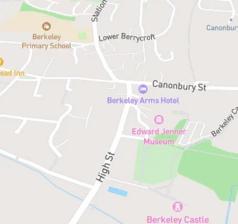 map for Berkeley Tea Rooms