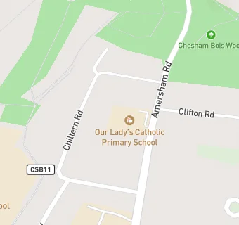 map for Our Lady's Catholic Primary School