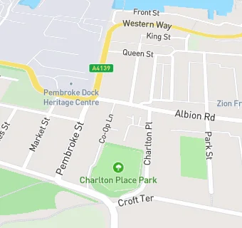 map for Albion Square C.P. Infant School