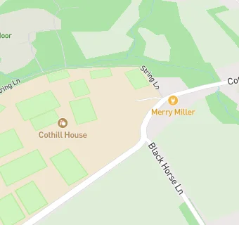 map for Cothill House