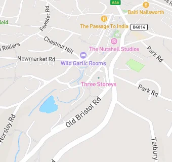 map for Nailsworth Social Club