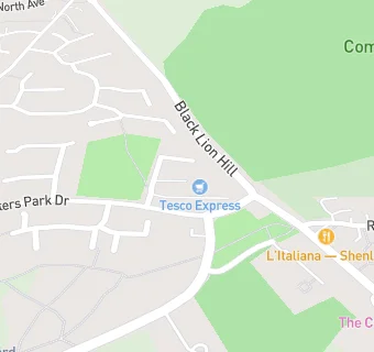 map for Gateways Gp Surgery