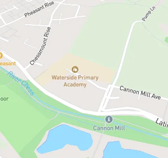 map for Waterside Primary Academy