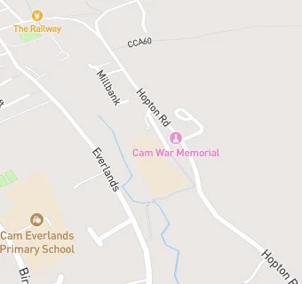 map for Cam Hopton Church of England Primary School