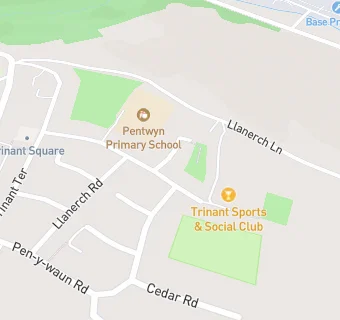 map for Trinant Sports & Social Club