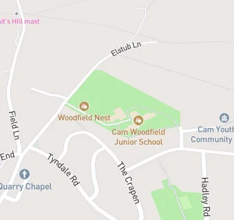 map for Caterlink Limited At Cam Woodfield Infant School