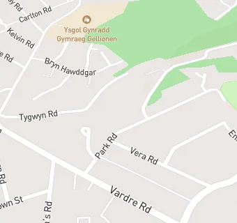 map for Clydach Cricket Club