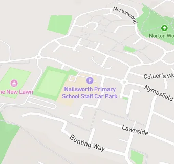 map for Nailsworth Church of England Primary School