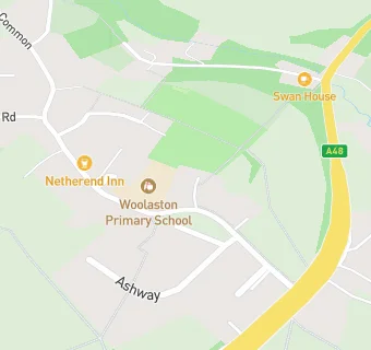 map for Caterlink Limited At Woolaston Primary School