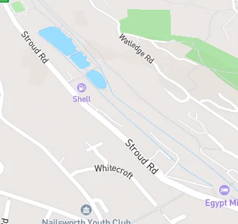 map for Nailsworth Filling Station