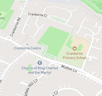 map for Elm Court Youth Centre