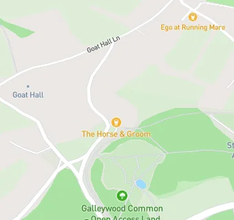 map for Horse And Groom P H