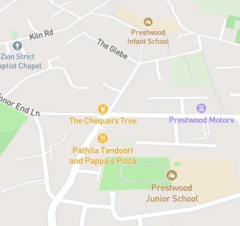 map for Prestwood Pharmacy