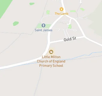 map for Little Milton Church of England Primary School