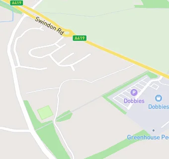 map for Dobbies Garden Centre