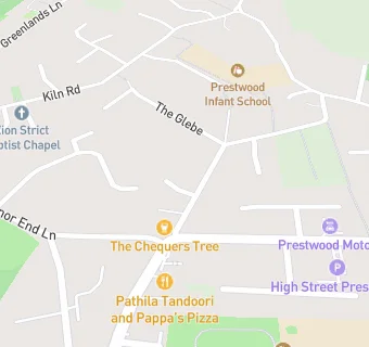 map for Chequers Surgery