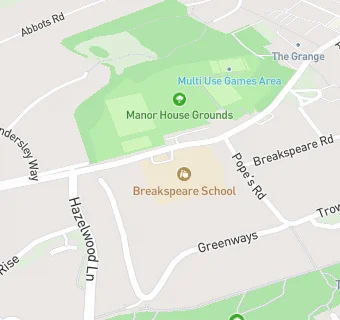 map for Breakspeare School