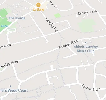 map for Abbots Langley Social Club