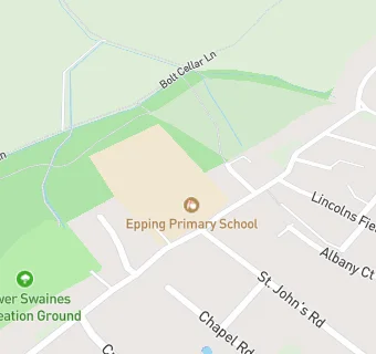 map for Epping Primary School